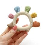 Silicone Dino Teether